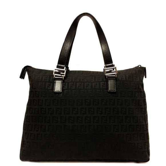 FENDI Zucca Roll Tote  Bag - Picture 1 of 8